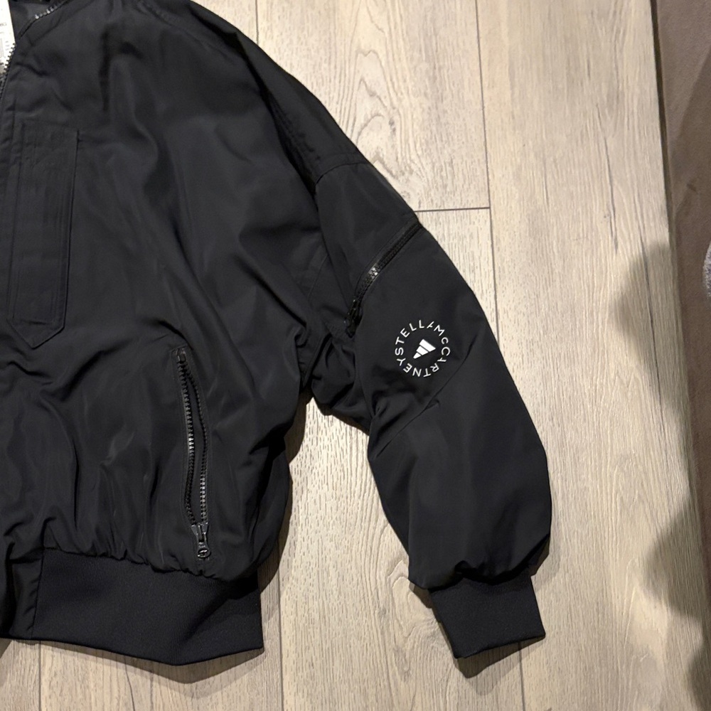 Adidas Stella McCartney Woven Bomber
Jacket NWT XL BLACK - Picture 10 of 16